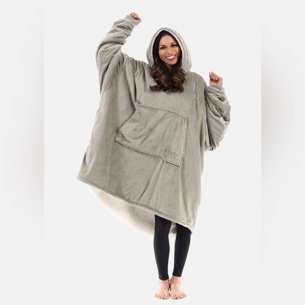 The Comfy Gray wearable blanket